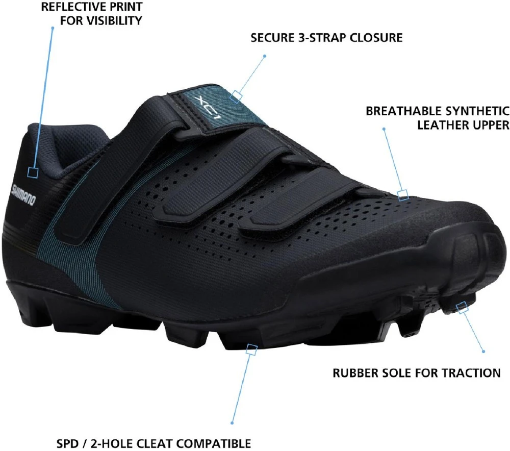 Shimano XC1 Mountain Bike Shoes - Women's 9 Shimano XC1 Mountain Bike Shoes - Women's - Image 7