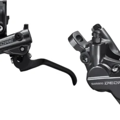 Shimano Deore M6100 Hydraulic Disc Brake Lever and 4-Piston Caliper Set